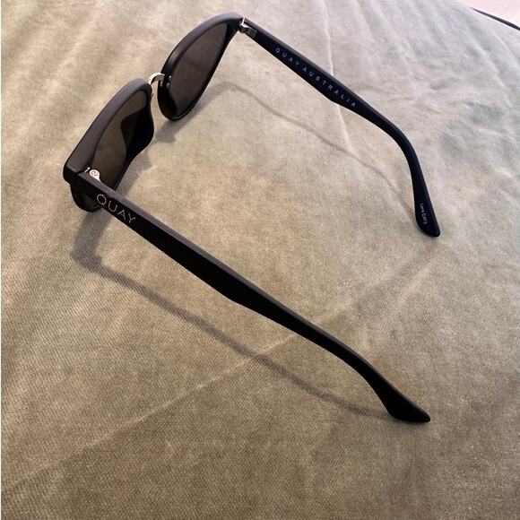 Quay Australia Rumours Cat-Eye Black Sunglasses - Picture 7 of 8